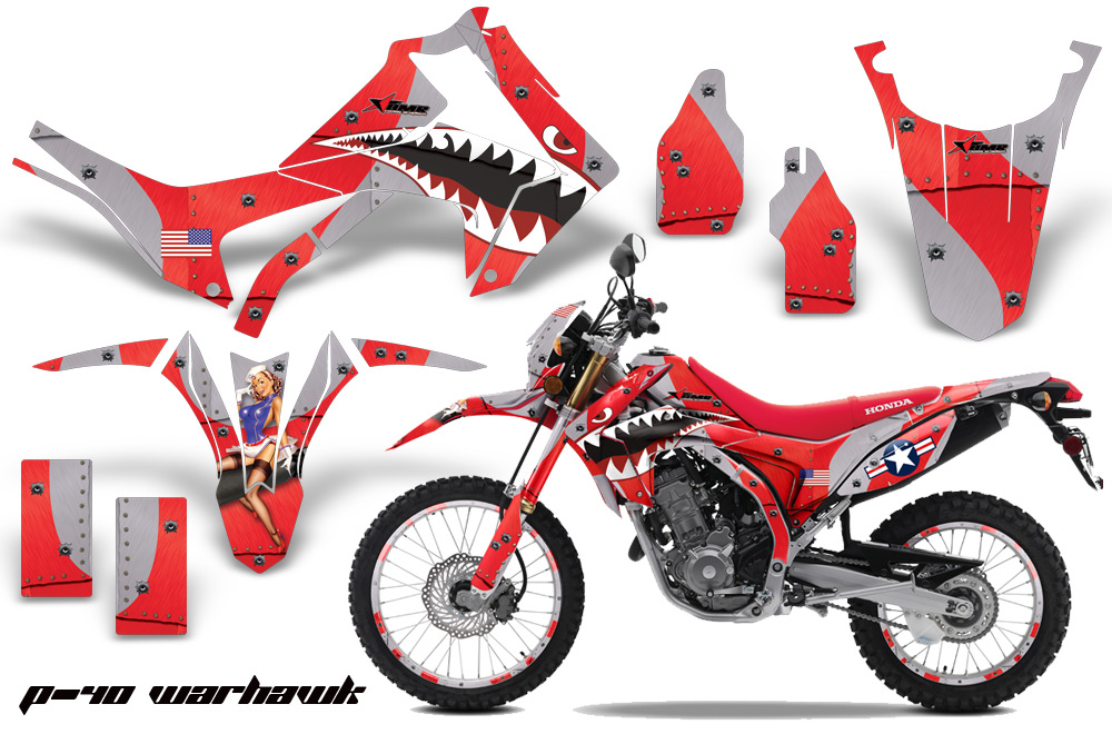 Honda CRF250L 2013 Graphics Kit Decal P40 WARHAWK R NPs